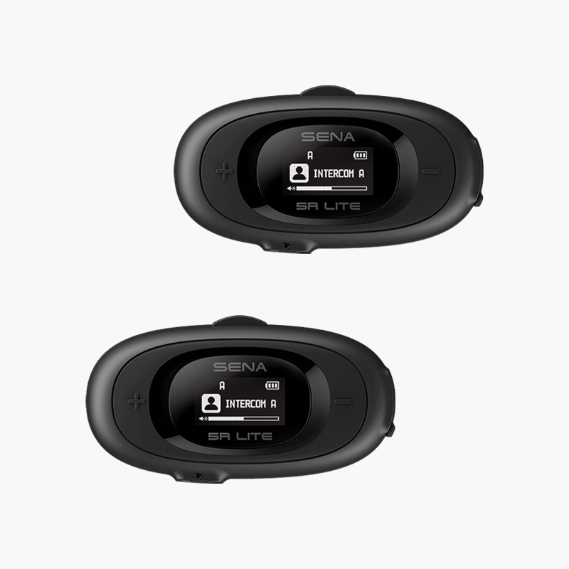 5R LITE Sistema interfono Bluetooth a 2 vie con altoparlanti HD