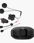SF1 Sistema de Comunicación Bluetooth para Motocicletas + Paquete de Kit de Abrazaderas Adicional Gratis