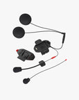 SF2 Motorcycle Bluetooth Communication System + Clamp Kit Bundle