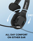 Nautitalk EASY Casque de communication monaural à maillage pour oreille