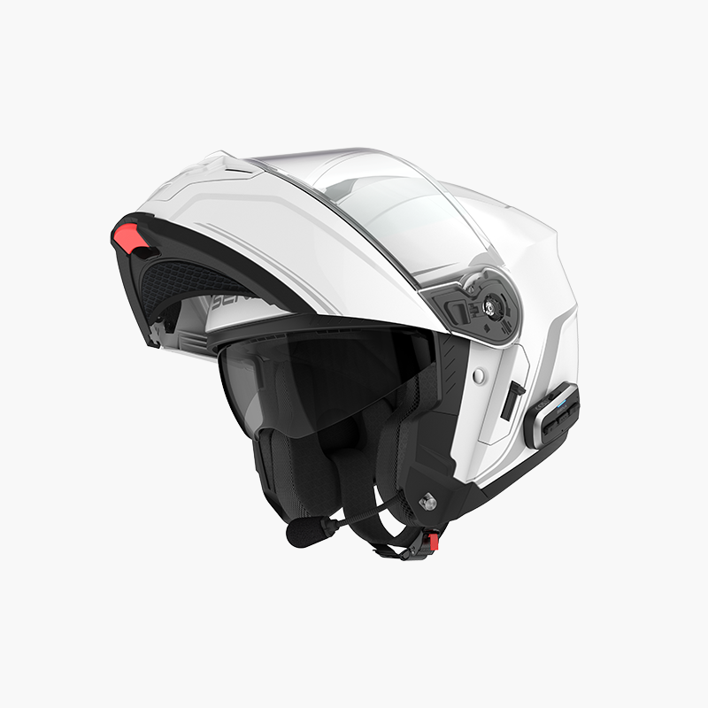 OUTRUSH 2 Modular Smart Motorcycle Helmet with Mesh Intercom Communication, ECE 22.06