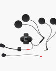 SF2 Motorcycle Bluetooth Communication System + Clamp Kit Bundle