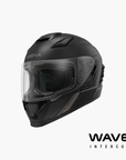 Stryker, Full Face Motorcycle Smart Helmet with Mesh Intercom