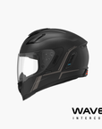 Stryker, Full Face Motorcycle Smart Helmet with Mesh Intercom