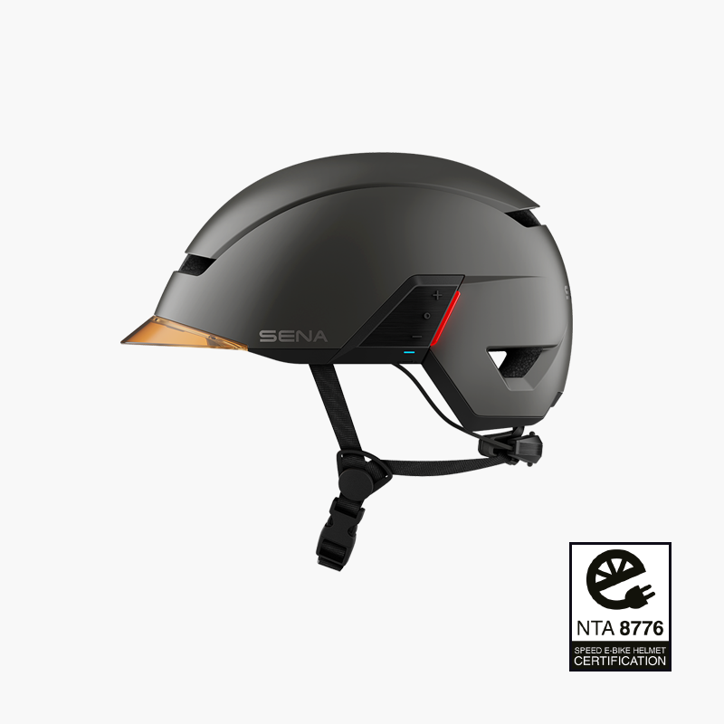 e-bike fahrradhelm Sena U1 E-Bike Smart Communication Helm mit Mesh-Intercom, Bluetooth, Freisprechanrufen, Sprachbefehlen, eingebautem Mikrofon und Windgeräuschreduzierung. – SENA Europe GmbH