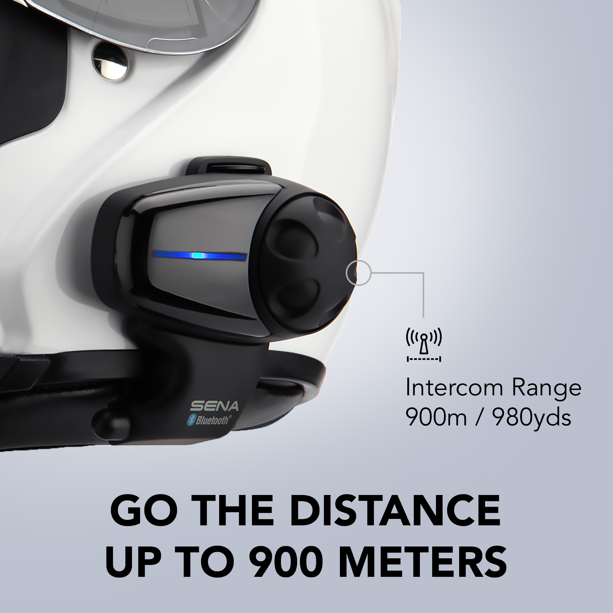 SMH10 Auriculares e Intercomunicador Bluetooth para motos