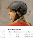 U1, E-Bike Smart Fahrradhelm mit Kommunikationssystem
