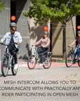 U1, E-Bike Smart Fahrradhelm mit Kommunikationssystem