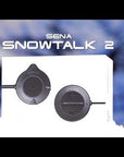 Snowtalk 2 Système de communication Bluetooth pour ski et snowboard