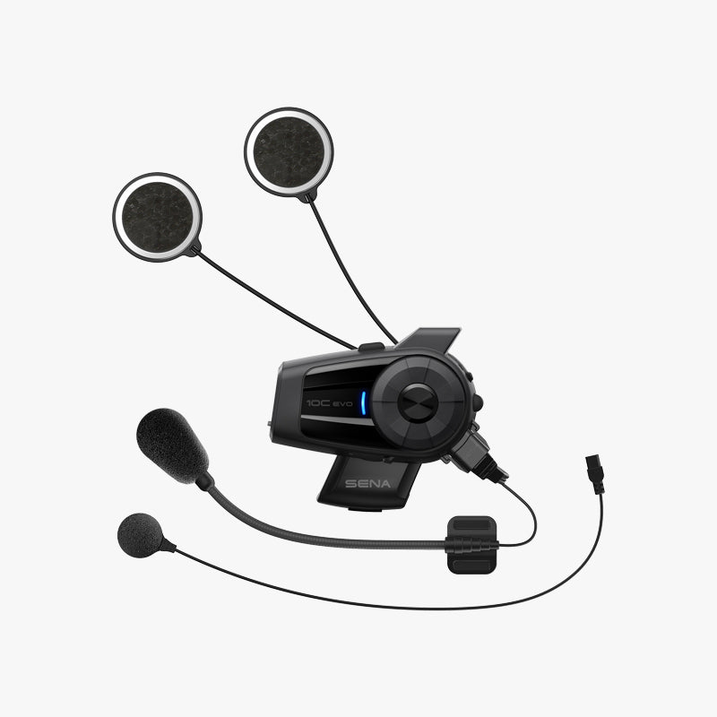 10C EVO Sistema de comunicación y cámara Bluetooth para motos 