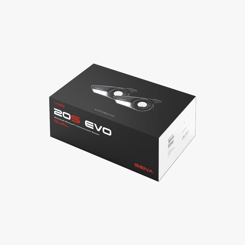 20S EVO Motorcycle Bluetooth Communication System &amp; HD Speakers