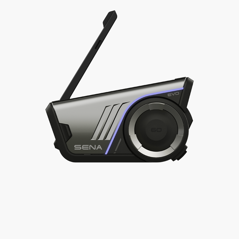 60S EVO Motorcycle Communication Headset with Sound by Bose, WAVE, Mesh, and Bluetooth Intercom