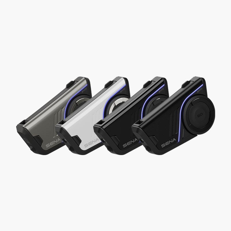 60S EVO Motorrad-Kommunikations-Headset mit Sound von Bose, WAVE, Mesh und Bluetooth-Intercom