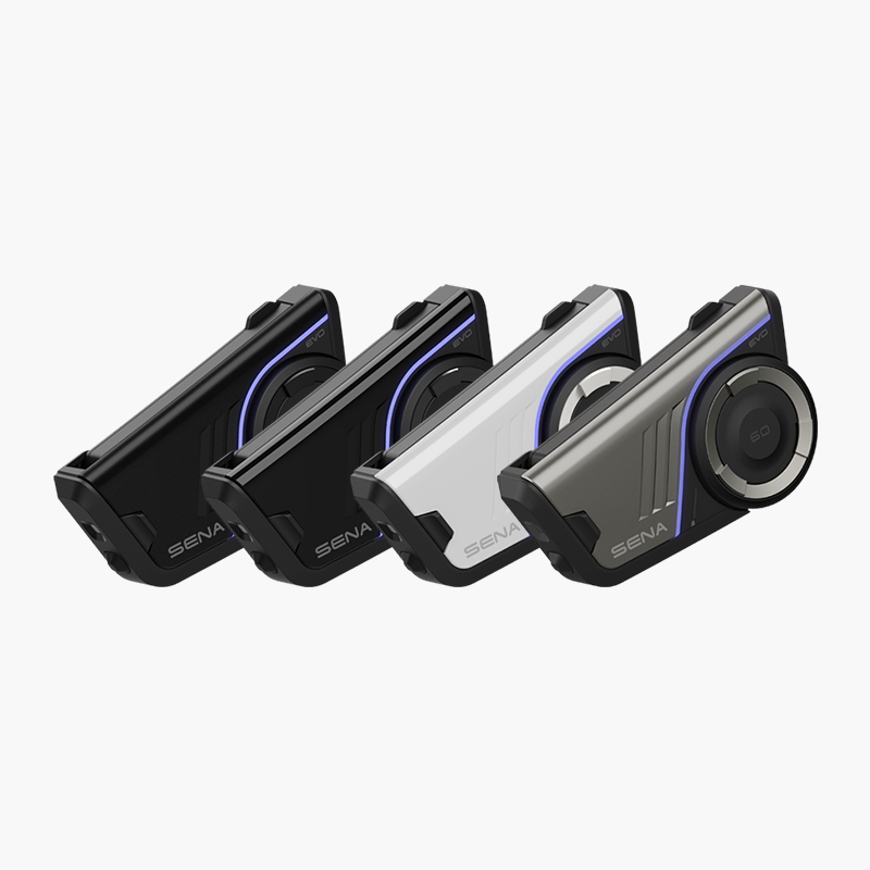 60S EVO Motorcycle Communication Headset with Sound by Bose, WAVE, Mesh, and Bluetooth Intercom