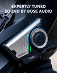 60S EVO Motorcycle Communication Headset with Sound by Bose, WAVE, Mesh, and Bluetooth Intercom