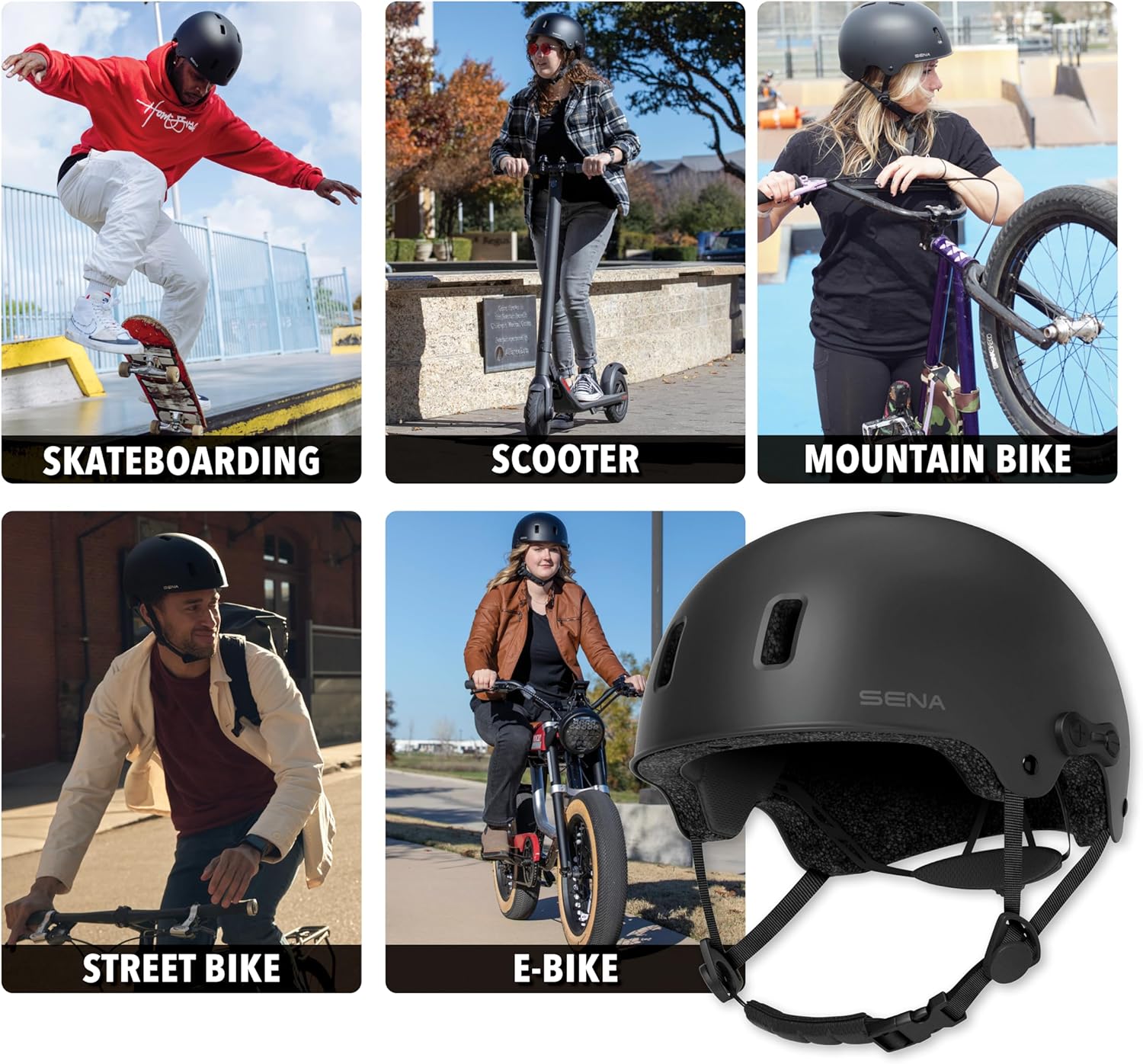 Rumba Multi-Sport Bluetooth-Helm