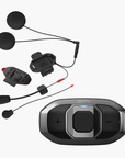 SF4 Sistema de Comunicación Bluetooth para Motocicletas + Kit Adicional de Abrazaderas Gratis
