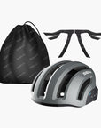 X1 Smart Cycling Helmet + Head Liner + Helmet Pouch