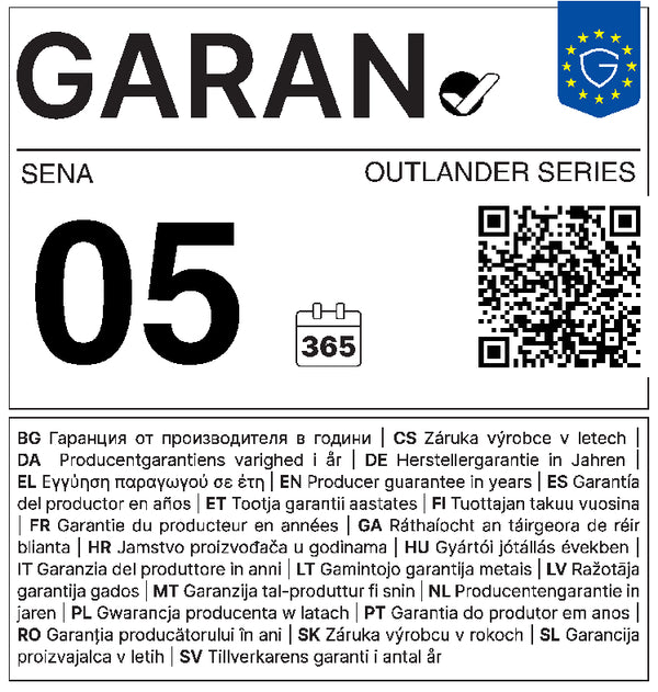 EU GARAN label: commercial guarantee of durability