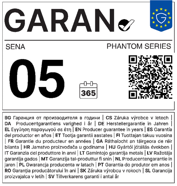 EU GARAN label: commercial guarantee of durability