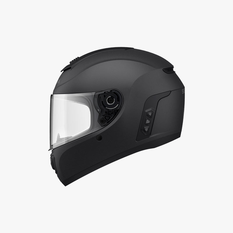 Momentum EVO Smart Helmet para motos con Mesh Intercom, Full Face ECE