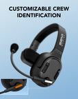 Nautitalk EASY Casque de communication monaural à maillage pour oreille