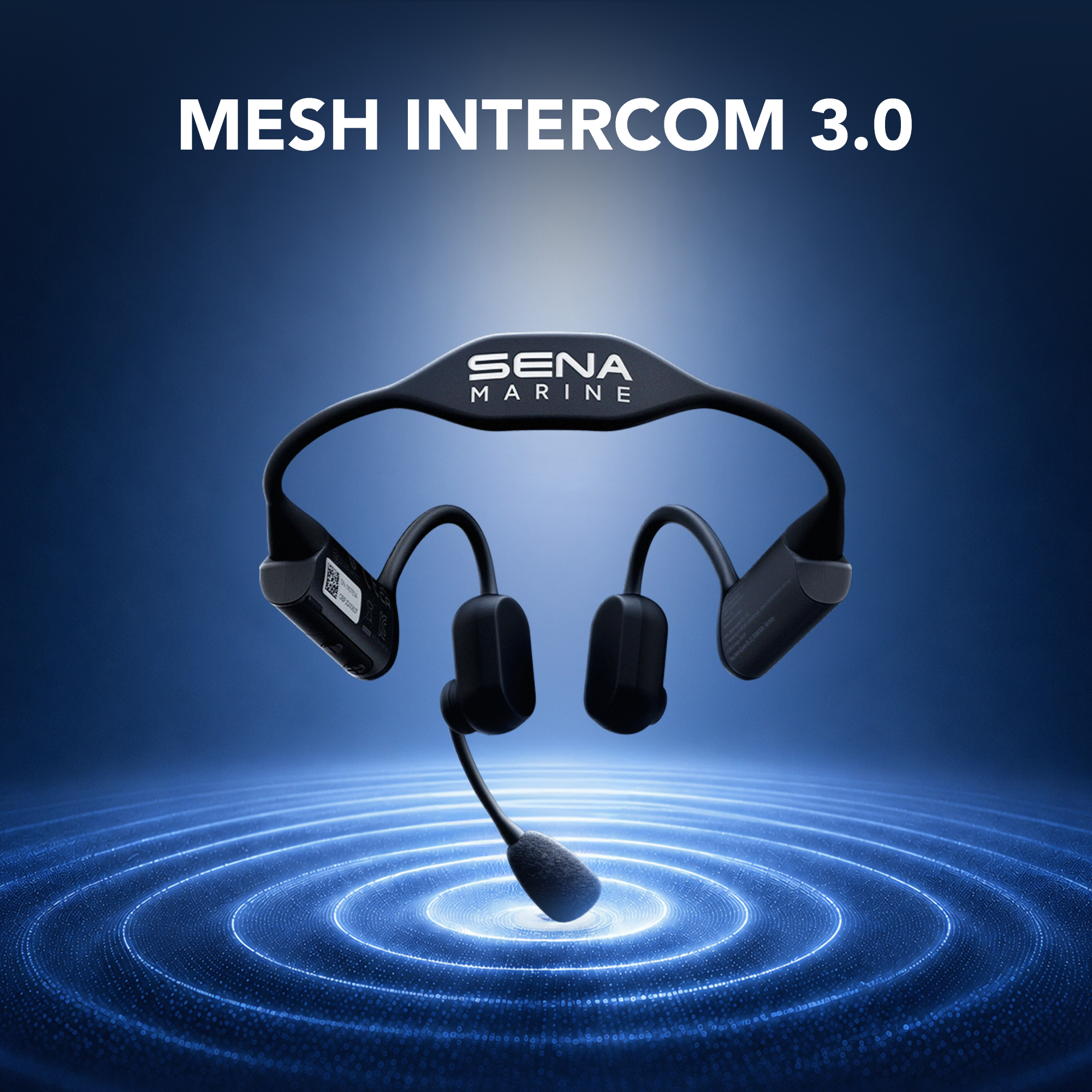 Nautitalk Open Bone Conduction Mesh Communication Headset