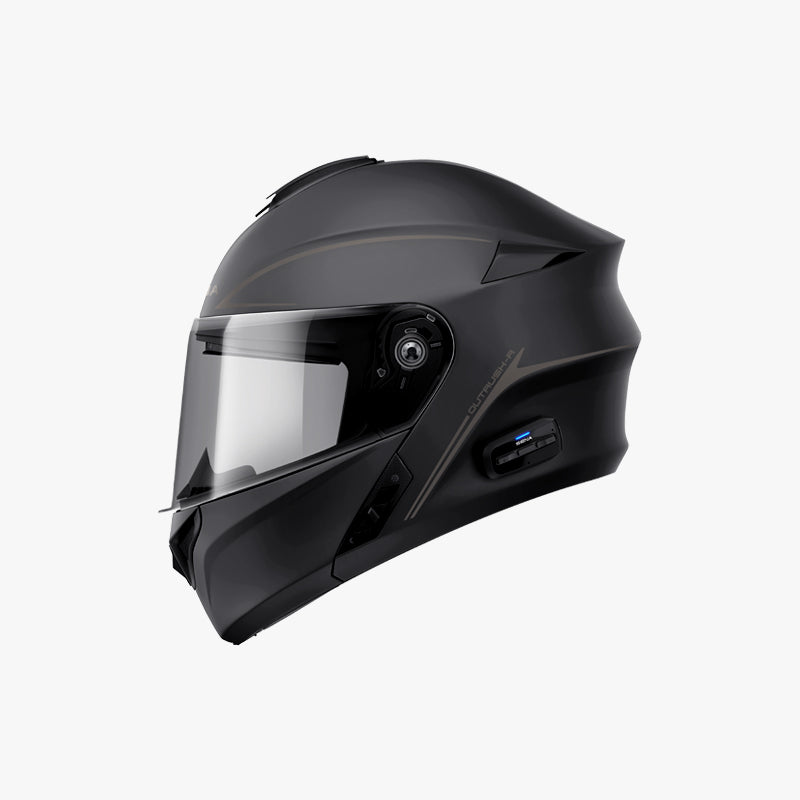 Outrush R Bluetooth Helmet + Tinted Shield Bundle
