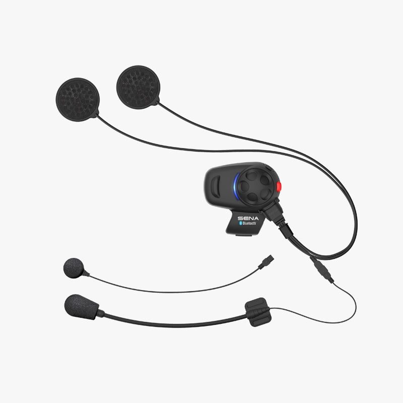 SMH5 Bluetooth Headset &amp; Intercom for Scooters and Motorcycles, Universal Microphone Kit