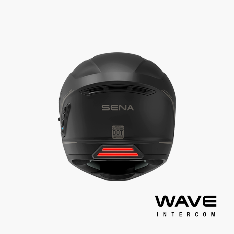 Stryker Smart Helmet with Mesh Intercom + Tinted Shield Bundle