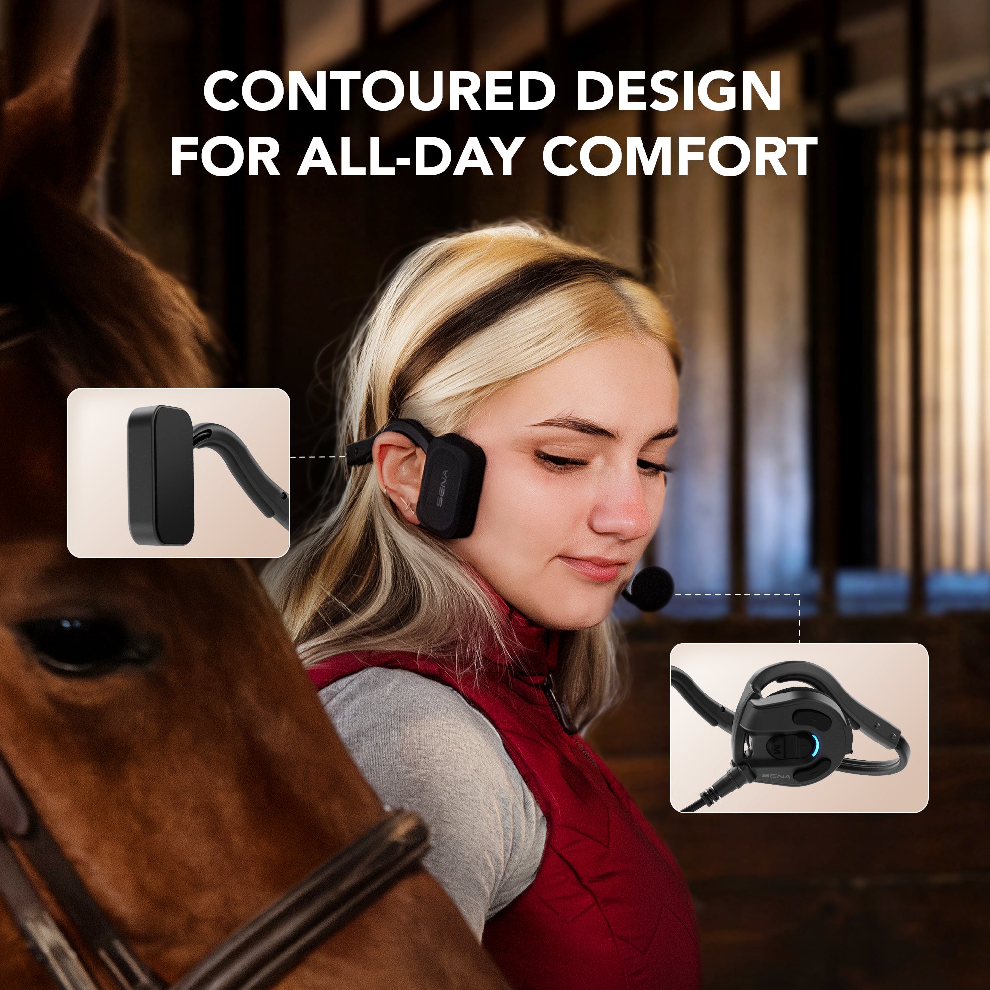 EXPAND Mono Mesh Intercom Headset