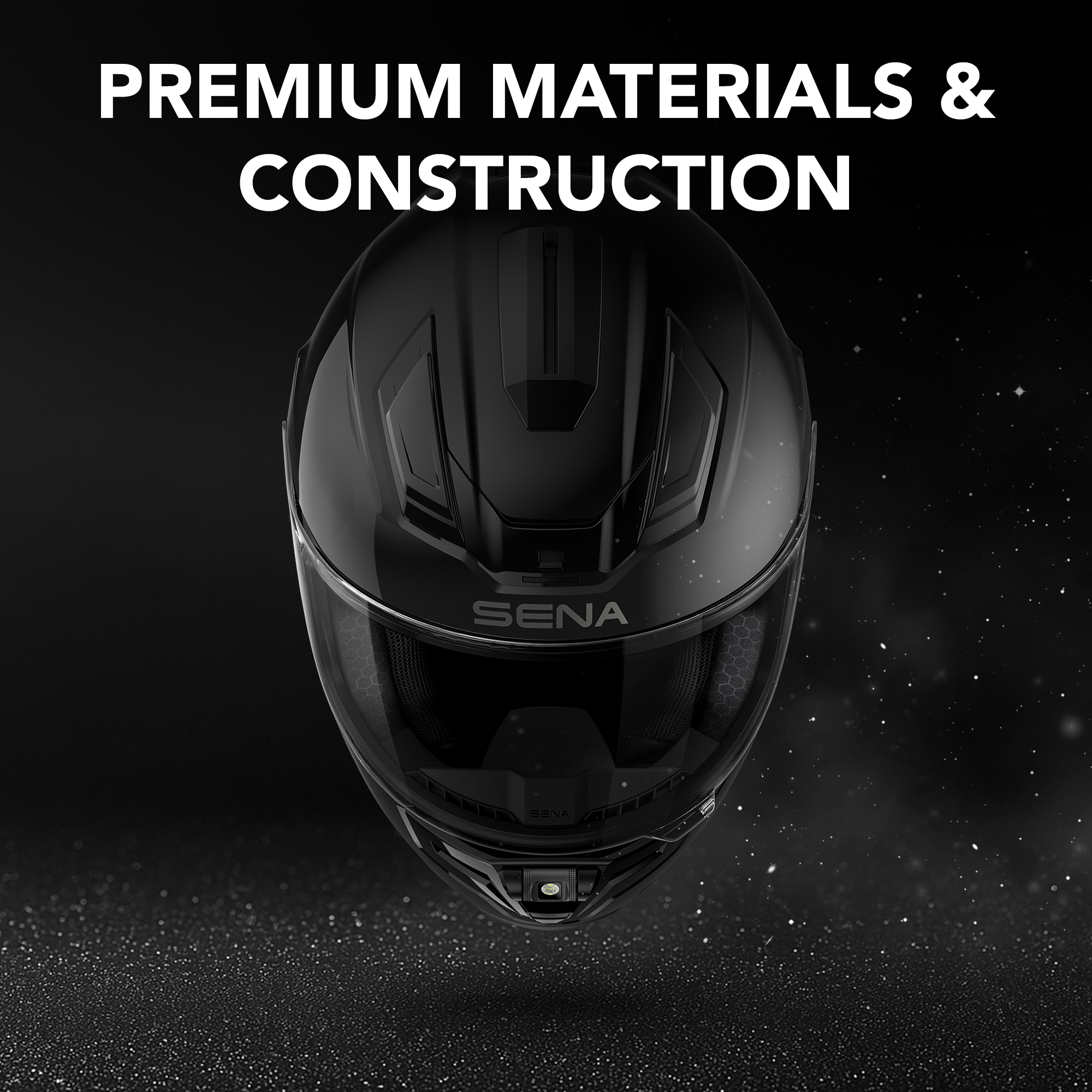 Casco Integrale da Moto Phantom ANC con Sistema di Comunicazione Integrato con Cancellazione Attiva del Rumore