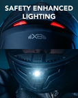 PHANTOM XB Full-face Motorcycle Helmet with Integrated Communiation System Featuring Extreme Bass