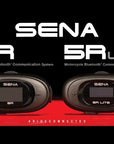 5R LITE Sistema interfono Bluetooth a 2 vie con altoparlanti HD