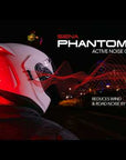 Phantom ANC Integral-Motorradhelm mit integriertem Kommunikationssystem und aktiver Geräuschunterdrückung